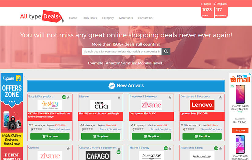 All Type Deals screenshot 1